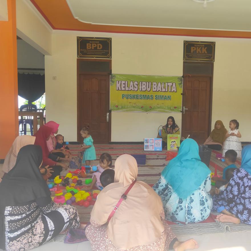 Upaya Peningkatan Kesehatan Anak Melalui Pelaksanaan Kelas Ibu Balita di Balai Desa Ngabar
